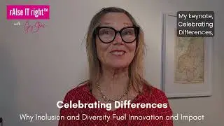 Speaking Topics Celebrating Differences