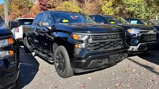 2024 Chevrolet Silverado 1500 Custom 4WD startup and horn
