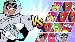 Cyborg's New Color - Teen Titans Go: Jump Jousts 2 [Cartoon Network Games]