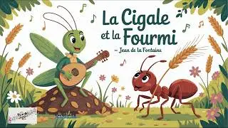 Interpr&eacute;tation musicale &laquo;la cigale et la fourmi&raquo; - Fable de Jean de la Fontaine - Picardie Song & IA