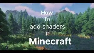 How to Add Shaders in 2026 TUTORIAL ----Minecraft Java #minecraft #minecraftshaders #tutorial