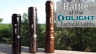 Odin mini - Odin - Odin Turbo : Battle of the Olight Tactical lights