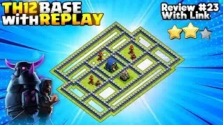 *CHARM* BEST TH12 WAR BASE 2019 -Anti 3 Star Town Hall 12 Legend League Base Link Clash of Clans