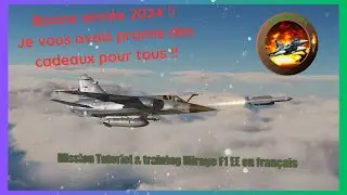 Reupload Mission tutoriel Mirage F1EE et les super 530 | DCS World 2.9
