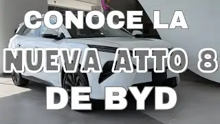 &iexcl;&Eacute;CHALE UN VISTAZO A LA NUEVA SUV DE BYD! LA ATTO8