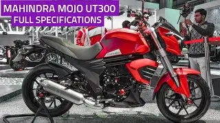 Mahindra Mojo UT300 with 35kmpl Mileage Bike Launched: Full Specifications, Price, Reviews!!