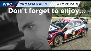 This one is #ForCraig. WRC CROATIA