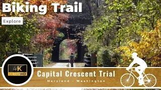 Capital Crescent Trail - Biking Tour - Silent Ride