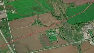 Proposed Highway 413 Route From Above