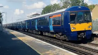 376009 + 376016 Southeastern 1N52 Northfleet station, 29.09.2025