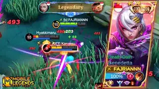 TOP GLOBAL BENEDETTA | BENEDETTA HIGH DAMAGE | BENEDETTA GAMEPLAY MOBILE LEGENDS