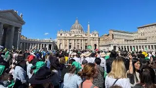 On my way to Vatican pope Francis Funeral, sharing thoughts🙏