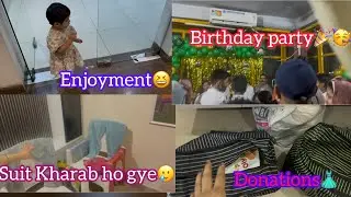“Birthday Celebration & Clothes Donation | Spreading Happiness”😊💕