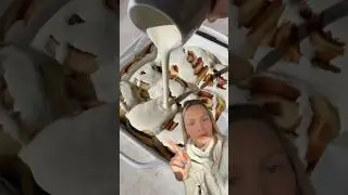 Heavy cream on cinnamon rolls??