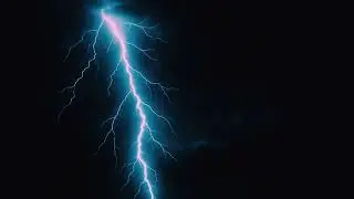 Real Lightning and Thunder Storm | Powerful Nature Sounds