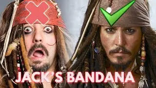 Jack Sparrow's Bandana & Tricorn Hat Tutorial