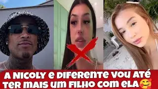 GATO PRETO CONTA QUE VAI TER OUTRO FILHO DA NICOLY E CUTUCA BIA MIRANDA 