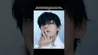 He's looks magnificent 😍 GQ KOREA COVER STAR V #shorts #kpop #bts #v #taehyung  #태형
