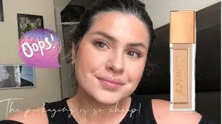 testing the new urban decay STAY NAKED foundation