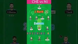 CHE vs MI Dream11 Team II CHE vs MI Dream11 Team Prediction II IPL 2023 II mi vs csk dream11