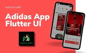 Adidas Shop App - Flutter UI - Speed Code