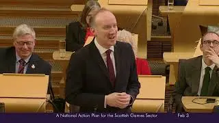 Members’ Business: A National Action Plan for the Scottish Games Sector - 3 February 2026