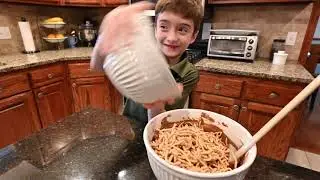 Make BIRD NEST COOKIES with the Olivera family