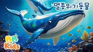 [K-pop스타일 동요] 흰수염고래(대왕고래) | 엄마아빠도 같이듣는 멸종위기종동요 Vol.1 | 신나는 동요