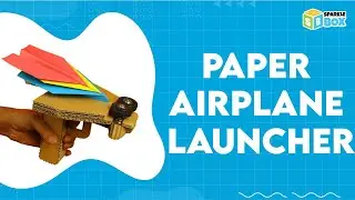 Paper Airplane Launcher | Experimental Science Videos | Sparkle Box