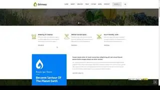 Grinvez - Environment HubSpot Theme nature charity Easy Create Website