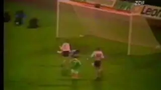 EM 84 Qualifier Northern Ireland v Germany 17th NOV 1982