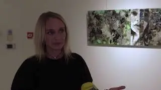 Umetnica Damjana Stopar v Kocki