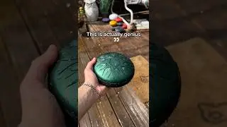 Let the rain play drums 🌧️ #garden #instrument #rain #home #drum