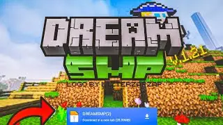 How to Install Dream SMP Map on Mcpe | download DreamSMP world #dream #dreamsmp 🌎 #download #mcpe
