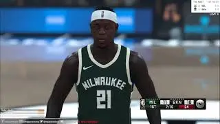 MILWAUKEE BUCKS vs BROOKLYN NETS ! GAME 1 PLAYOFFS!! LIVE!