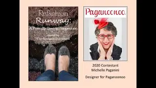 Refashion Runway Sewing Contest 2020, week 1 Statement Sleeves, Michelle 