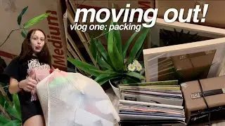 pack with me! moving out vlog (part 1)