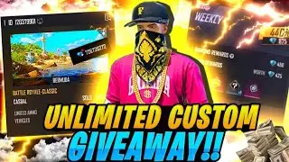 FREE FIRE LIVE GIVEAWAY CUSTOM ROOM | FF LIVE GIVEAWAY DIAMOND TEAM CODE || #FFLIVEGIVEAWAY#fflive