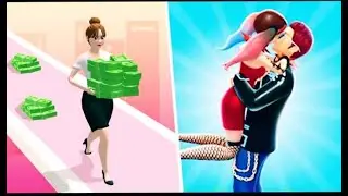 Money Run 3D VS prom Run, Mobile Game videos Android play game