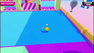 FIRST FALL GUYS WIN!! ( Fall Guys Gameplay)