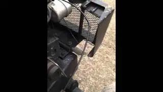 My sears suburban ss with the new foot throttle