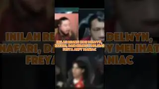 REAKSI STREAMER KOH DELWYN, NAFARI, DAN CELIBOY FREYA ARFY MANIAC #shorts #MLBB #MLBBM7 #HEN
