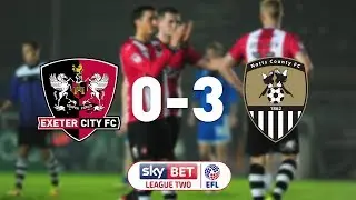 Exeter City 0 Notts County 3 (26/9/17) EFL Sky Bet League 2 Highlights