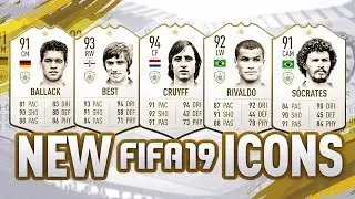 FIFA 19 NEW ICONS REVIEW
