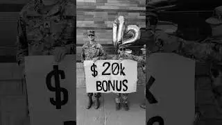 $20k enlistment bonus could be yours💰 #Bonus #LiveHereServeHere #GuardThe701 #Army #Military