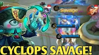 CYCLOPS SAVAGE! CYCLOPS BEST BUILD 2021 - TOP 1 GLOBAL CYCLOPS BUILD - MOBILE LEGENDS