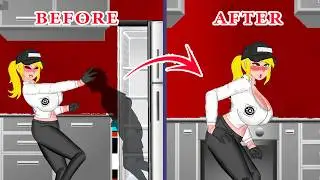 Gregory Ghost Keeps Annoying Vanessa! 😂 | FNAF Security Breach Animation Parody