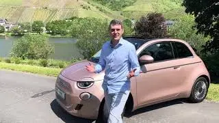 Fiat 500 Elektro Cabrio. BAFA Pr&auml;mie f&uuml;r Gewerbe bis zum 31.08.2023. 500e Lagerwagen bei Auto Klaus