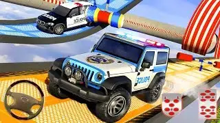 Police Prado Car Stunt Racing - Ramp Car Stunts 3D | Android Gameplay