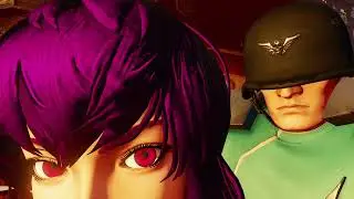 street fighter 5 fan animation: Motoko Kusanagi vs Shadaloo soldiers (unfinished)